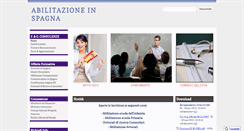 Desktop Screenshot of abilitazioneinspagna.com
